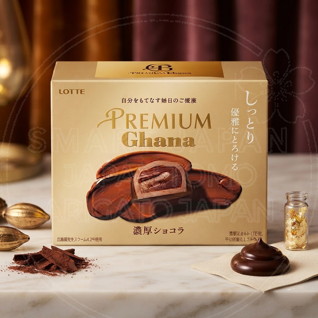 일본 롯데 프리미엄 가나 진한 쇼콜라 초콜릿 60g