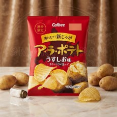 일본 가루비 아라포테토 포테이토칩 과자 우스시오맛 60g