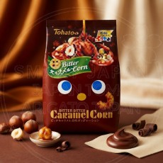 일본 토하토 캬라멜콘 볶은캬라멜너츠맛 55g