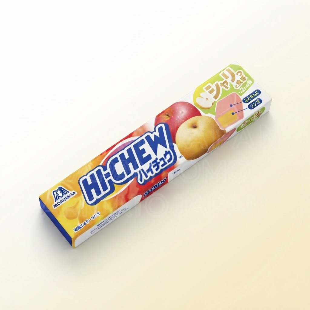 일본 모리나가 하이츄 마이츄 젤리 스틱 사각사각 과일믹스맛, 58g, 1개