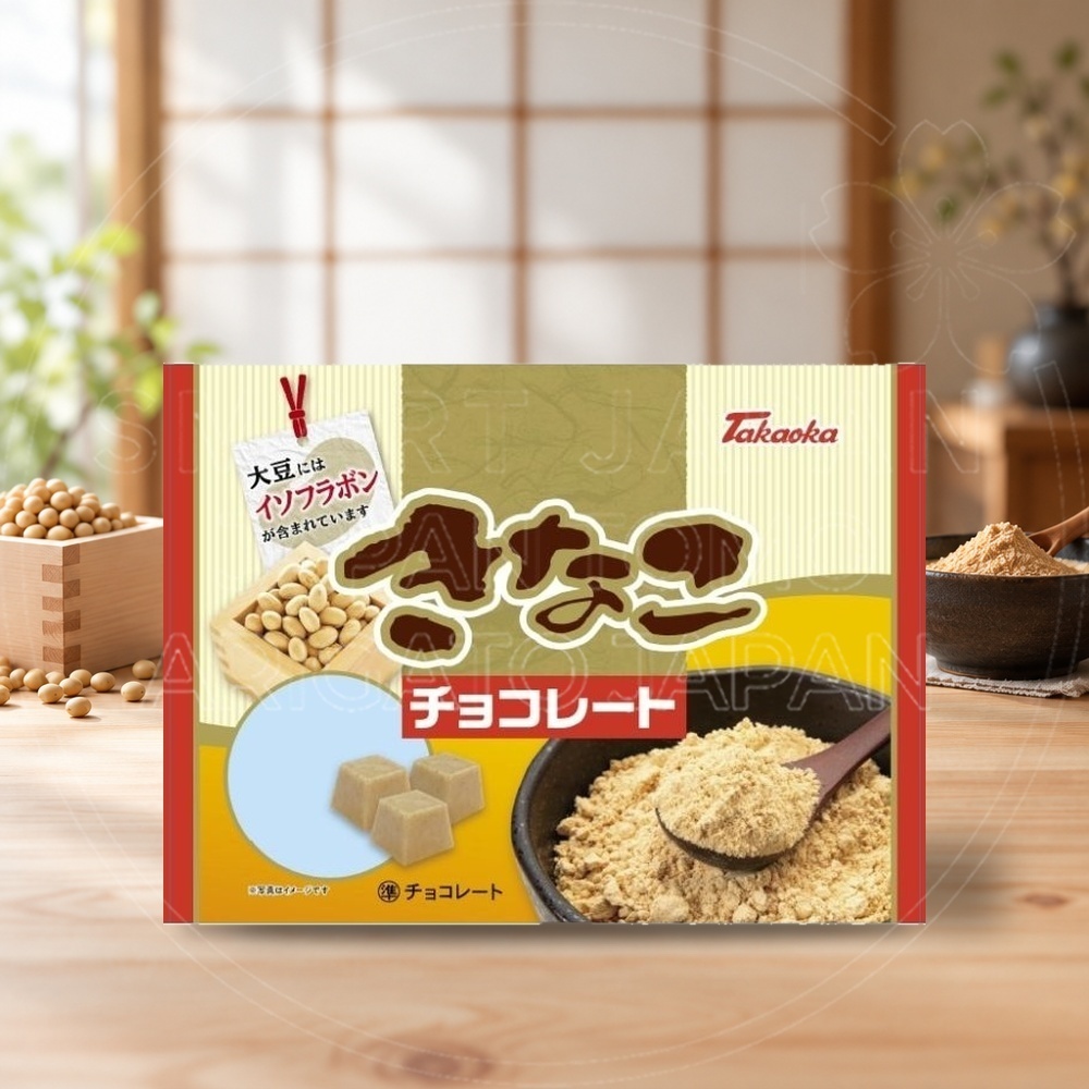 일본 타카오카 키나코 초콜릿 인절미맛 콩가루 100g /일본 초콜릿
