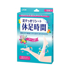 라이온 휴족시간 18매입
