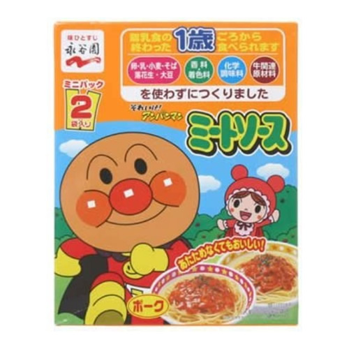 [이토엔] 호빵맨 미니 팩 미트 소스 포크 100g