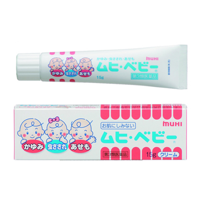 무히 베이비 크림 연고 15g