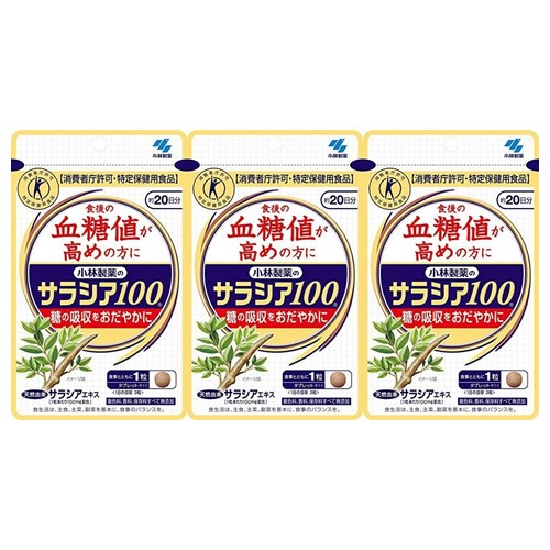 고바야시 [3개세트] 사라시아100 (20일분 60정)*3