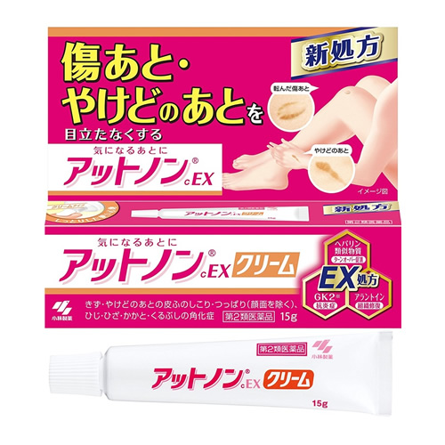 고바야시 앗토논 크림 15g (흉터, 화상치료)