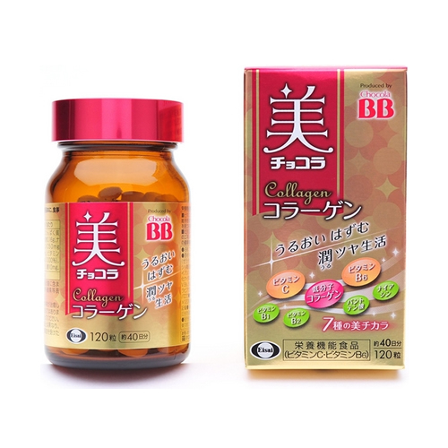 미 쇼콜라(쵸코라) 콜라겐 120정_쇼콜라비비