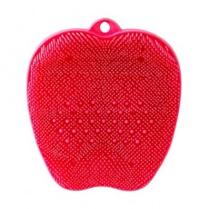 발 세척 브러쉬 (각질케어 + 마사지) 레드