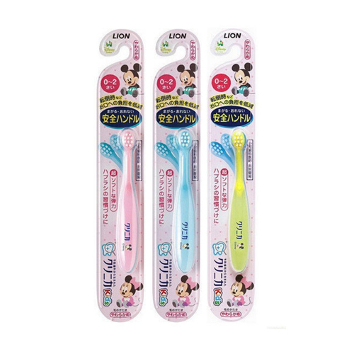 라이온 크리니카 어린이칫솔 만0~2세용 (3개세트)*색상랜덤발송*