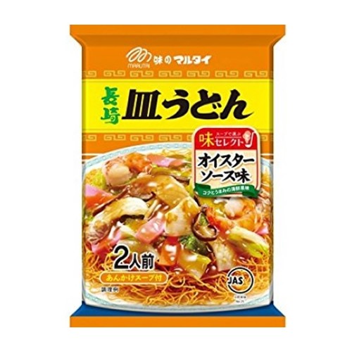 나가사키 사라(쟁반) 우동 (오이스터소스맛)