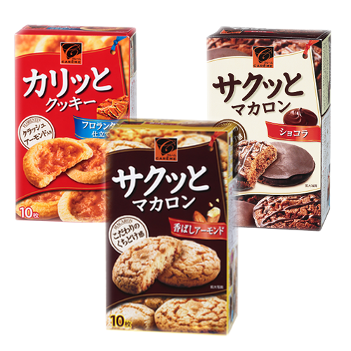 바삭한 마카롱 쿠키 3종