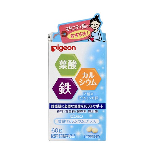 피죤 엽산 칼슘 플러스 60정입