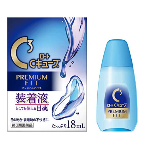 로트 C큐브 프리미엄 피트 18mL (렌즈착용가능)