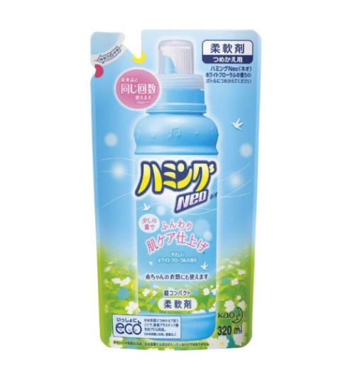 카오 섬유유연제 허밍 Neo 화이트플로랄향 (리필)