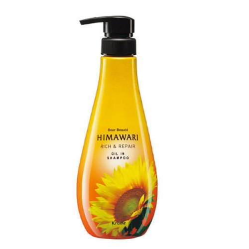 디어보테 히마와리 오일 인 (리치&리페어) 샴푸 500ml_해바리기 샴푸