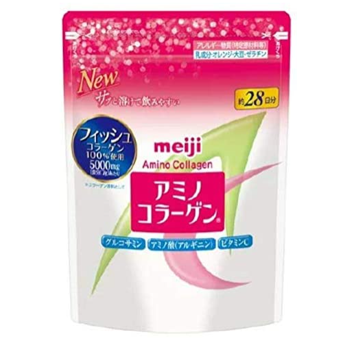 메이지 아미노 콜라겐 리필용 28일분 (봉지타입 : 어류성분 콜라겐)_리뉴얼