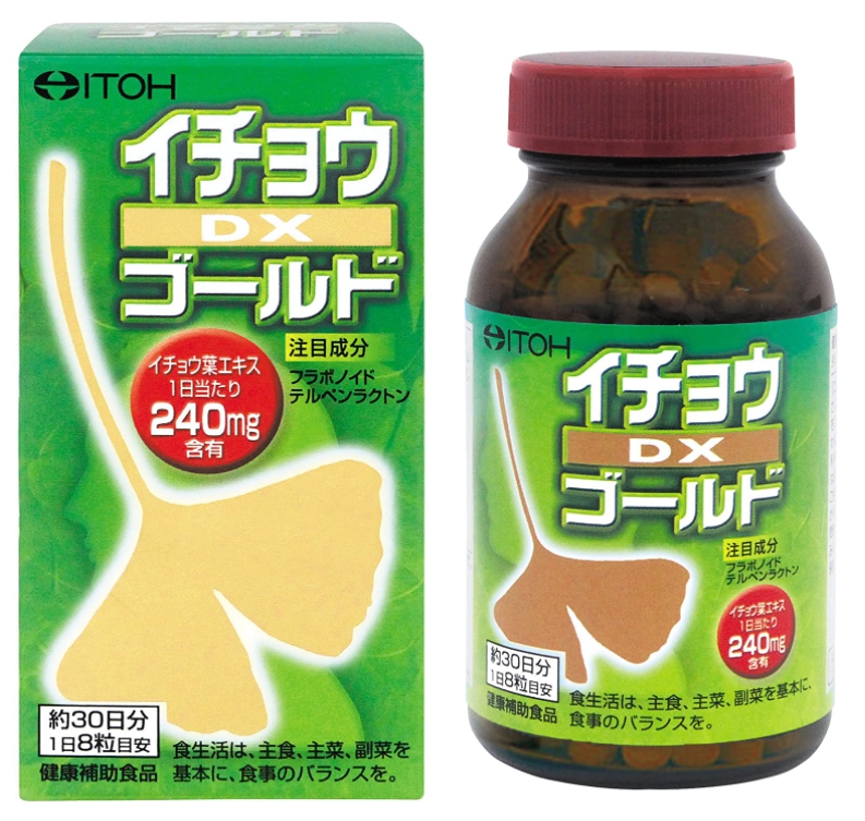 [이토 한방제약] 은행나무 DX골드 약 30일분 240정