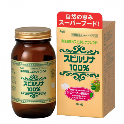 해양심층수 스피루리나 브랜드 100% -2200정_철/비타민B12영양기능식품