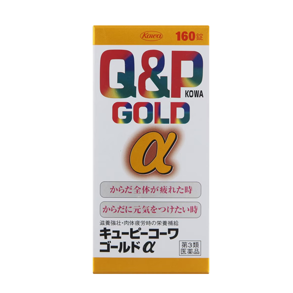 [코와] Q&P 큐피코와골드α 160정 [대용량]