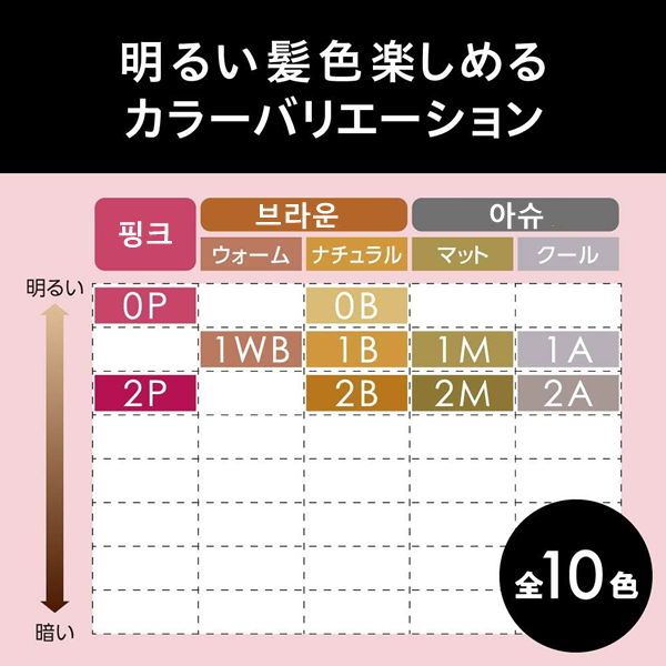 카오 브로네 루미에스트 헤어컬러 염색약