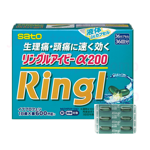 링글아이비 알파 200  36캡슐 _ 해열진통제