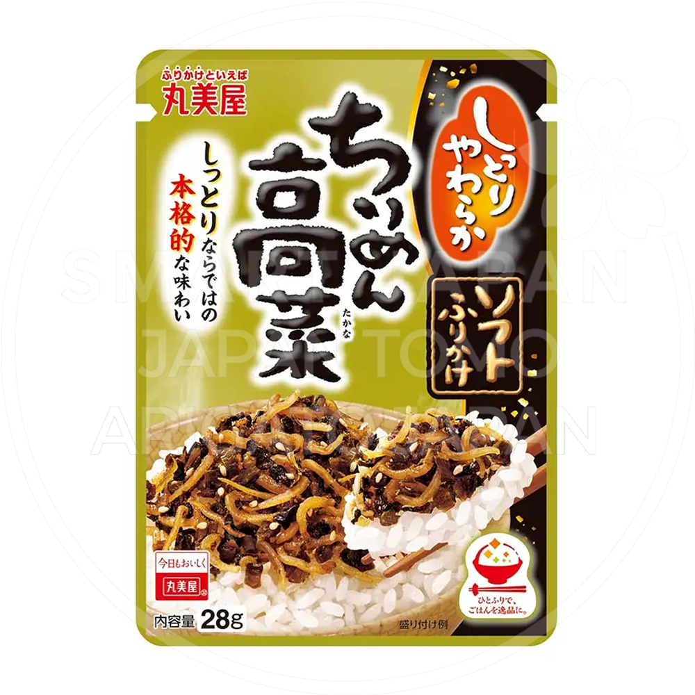 일본 마루미야 부드러운 치리멘 타카나 후리가케 28g