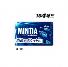 일본 아사히 민티아 구강청정캔디 10개세트 콜드스매시