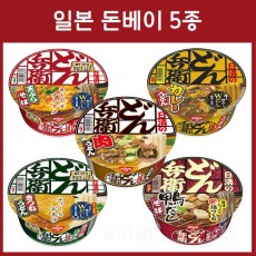 [닛신] 돈베이 컵라면 6종