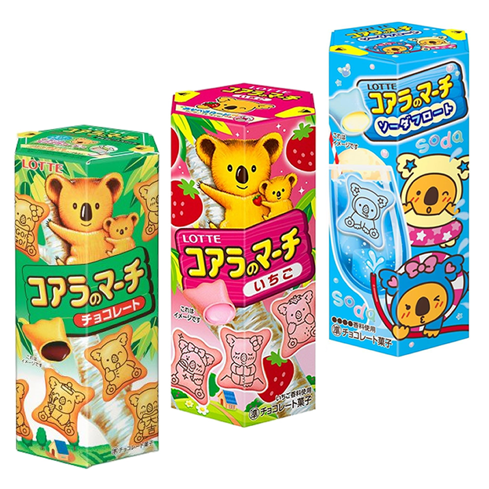 코알라마치 스낵 3종