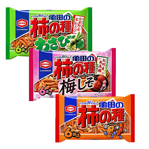 카메다 카키노타네 4종