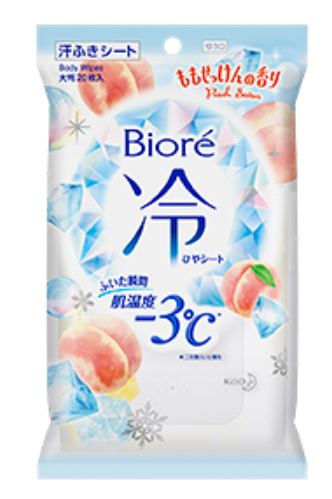 비오레 냉각시트 20매입 3종_ 쿨 냉시트