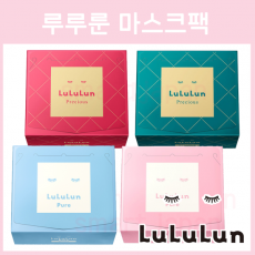루루룬 마스크팩 36매입 대용량 6종 / 일본 마스크팩