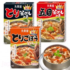 마루미야 일본식 솥밥 가마메시 3종 _ 닭고기 오목 뿌리채소