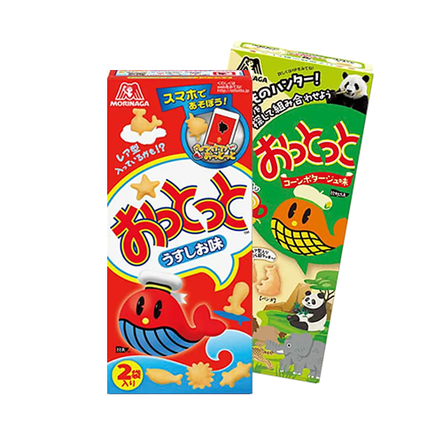 모리나가 옷톳토 일본 고래밥 / 우스시오 외 2종