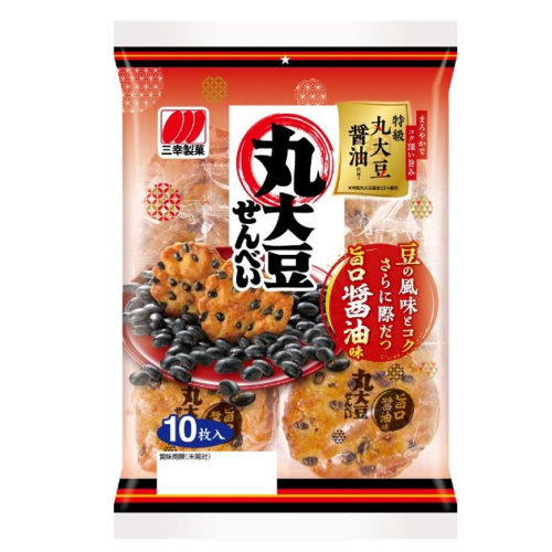 산코제과 검은콩 간장 센베이 10개입