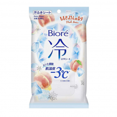 비오레 냉각시트 20매입 복숭아비누향