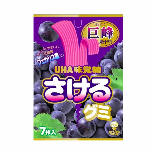 UHA 사케루 구미 거봉맛 외 1종 / 일본 구미