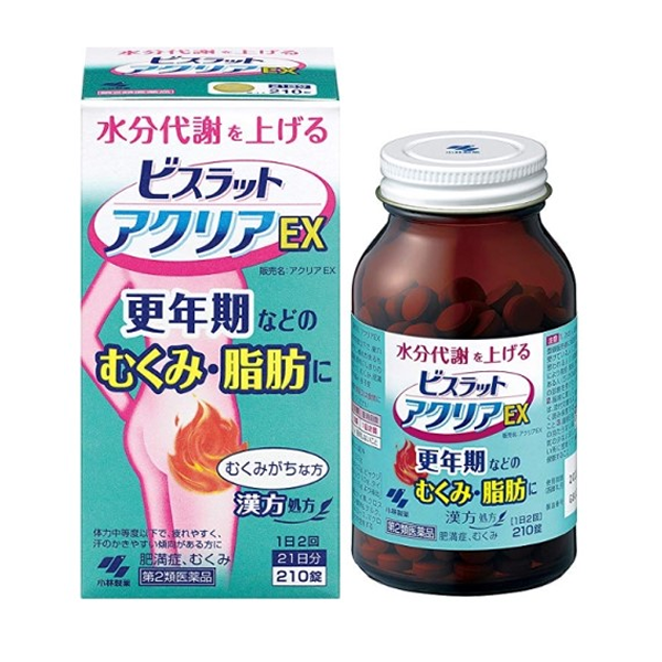 비스랏토 아쿠리아EX 210정 _ 갱년기의 붓기, 부종, 지방에