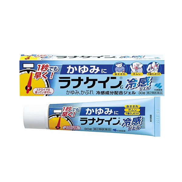 라나케인 냉감 젤 30g_ 벌레물림, 땀으로인한 피부짓무름 등의 가려움에