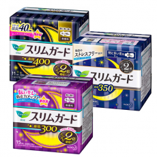 로리에 슬림가드 밤용 생리대 3종
