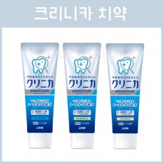 라이온 크리니카 어드밴티지 치약 3종