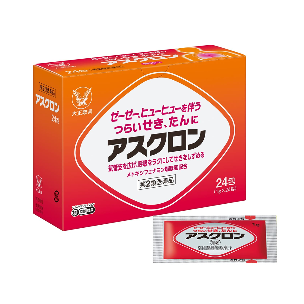 다이쇼 아스크론 24포_쌕쌕거리는 괴로운 기침/감기