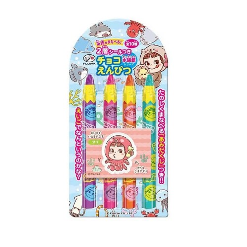 후지야 페코짱 초코 연필 초콜릿 외 1종/일본 캐릭터 초콜릿